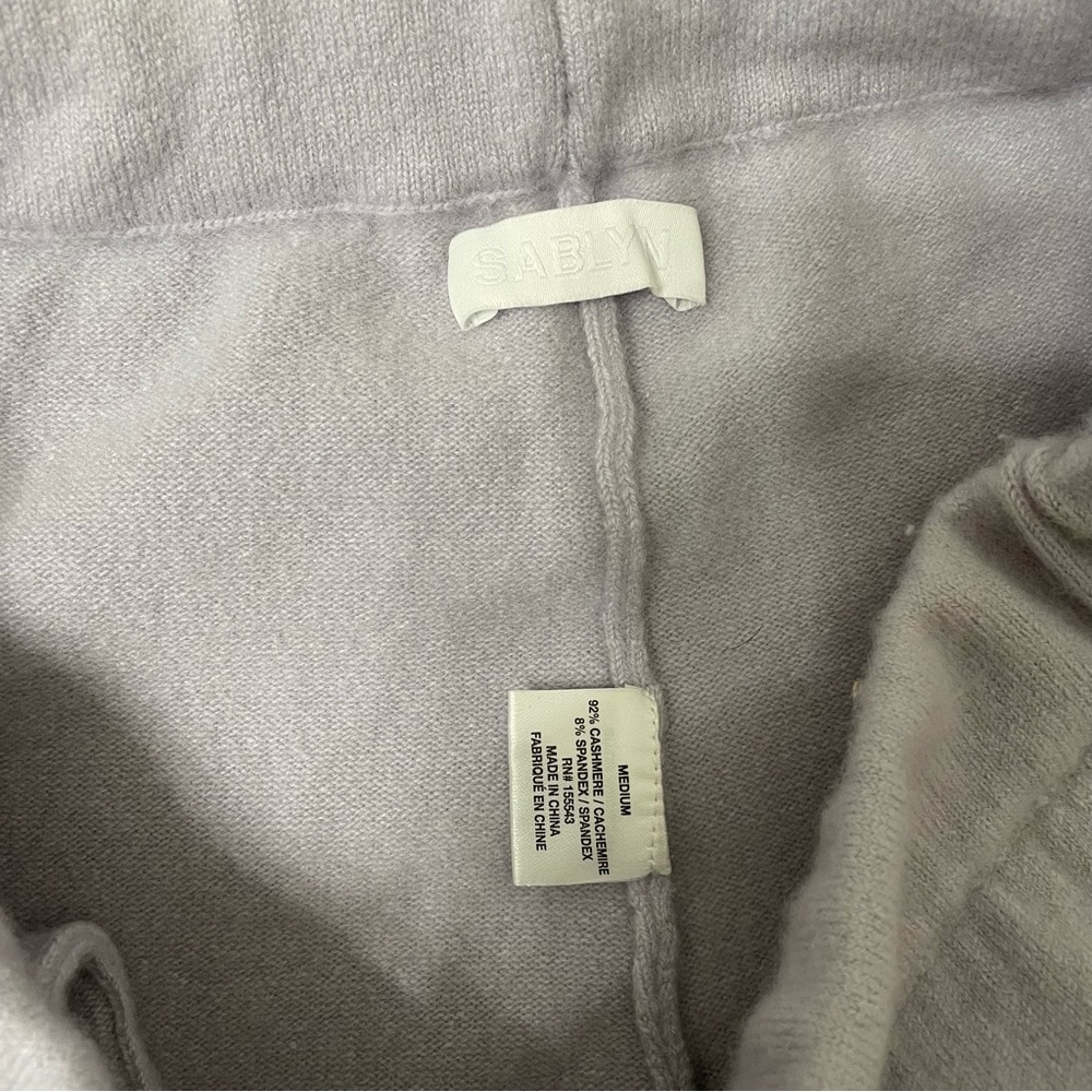 Sablyn Pascal Cashmere Sweatpants, Size M - Picture 7 of 8